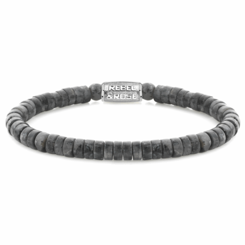 REBEL & ROSE karkötő Slices-Grey Seduction karkötő RR-60094-S