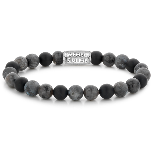 REBEL & ROSE karkötő Gray Rocks karkötő RR-80069-S
