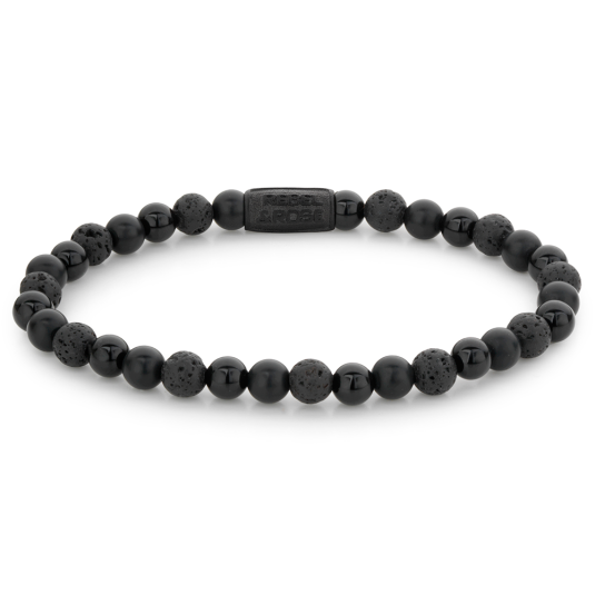 REBEL & ROSE karkötő Black Rocks karkötő RR-60088-B