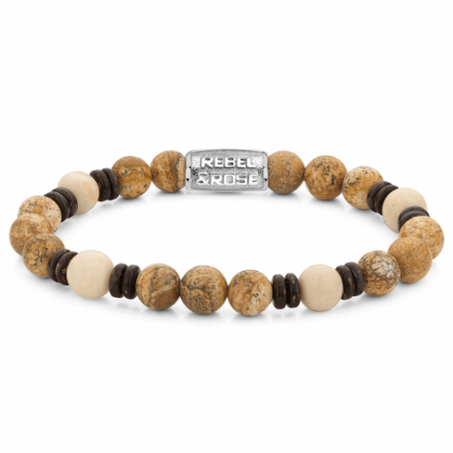 REBEL & ROSE karkötő Variations Woodstock karkötő RR-80092-S