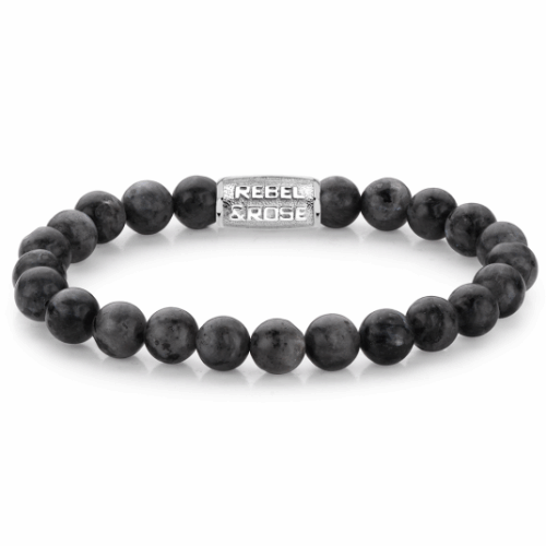 REBEL & ROSE karkötő Grey Seduction karkötő RR-80026-S