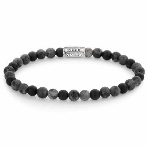 REBEL & ROSE karkötő Gray Rocks karkötő RR-60084-S