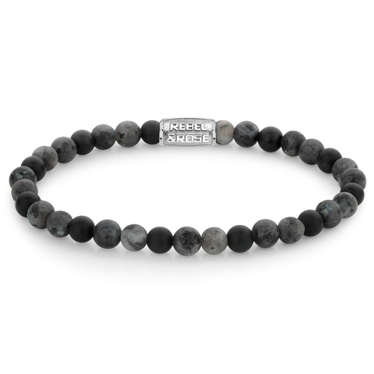 REBEL & ROSE karkötő Gray Rocks karkötő RR-60084-S