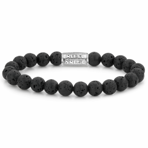 REBEL & ROSE karkötő Black Moon karkötő RR-80011-S
