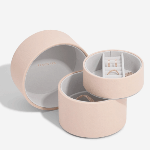 STACKERS utazó ékszerdoboz Blush pink ékszerdoboz 75674