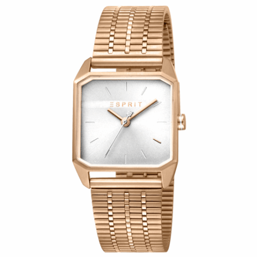 ESPRIT női karóra Cube Ladies Rose Gold karóra ES1L071M0035