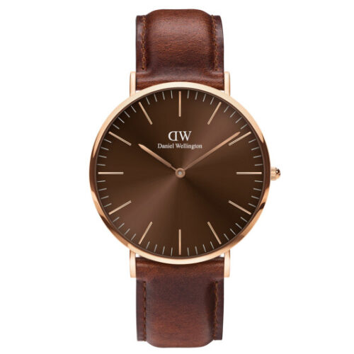 DANIEL WELLINGTON férfi karóra St Mawes Amber karóra DW00100627