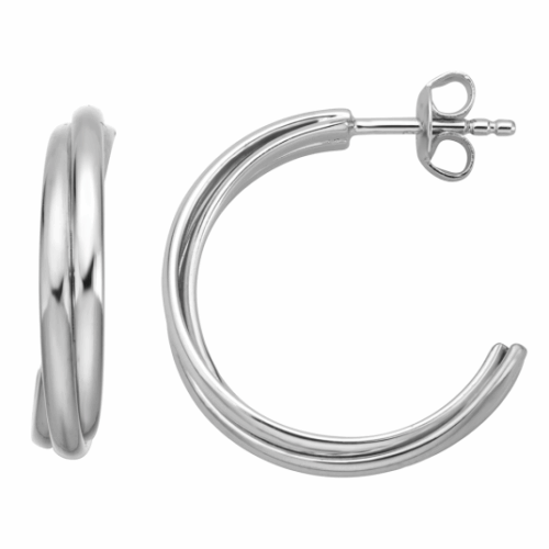 ESPRIT ezüst karika fülbevaló fülbevaló ESER01021100