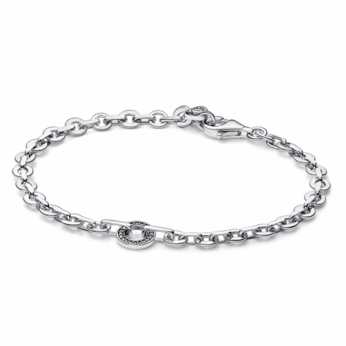 PANDORA Signature Pavé merész láncos karkötő karkötő 592777C01