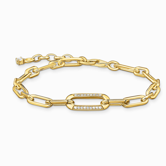 THOMAS SABO karkötő  Anchor element and zirconia karkötő A2032-414-14-L19V