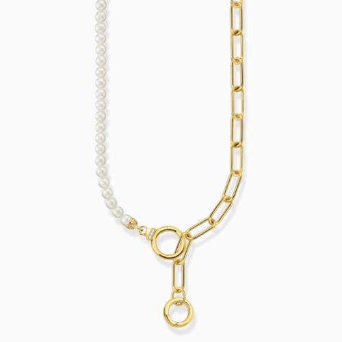 THOMAS SABO nyaklánc Pearls and zirconia nyaklánc KE2193-445-14 -L47V