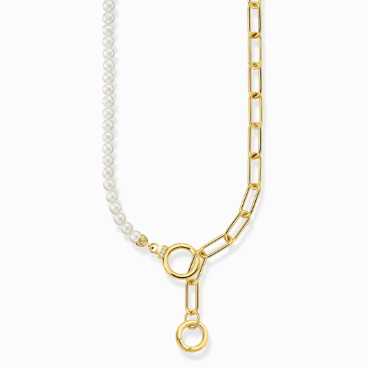 THOMAS SABO nyaklánc Pearls and zirconia nyaklánc KE2193-445-14 -L47V
