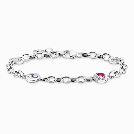 THOMAS SABO karkötő Cosmic talismans karkötő A2138-640-7-L19V