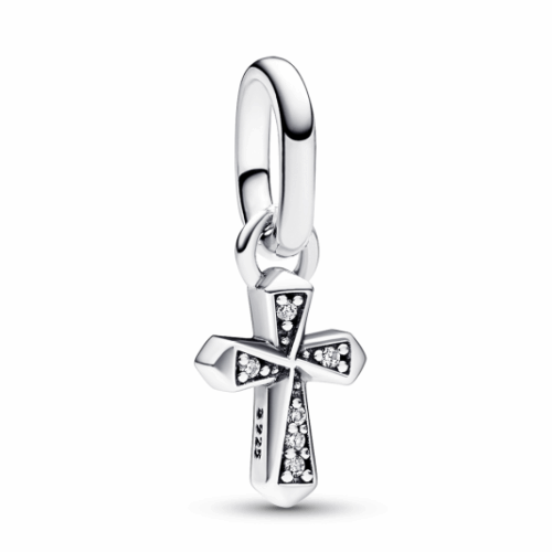 PANDORA ME Szikrázó Kereszt mini függő charm medál 793044C01