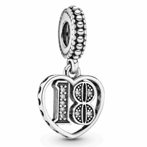 PANDORA charm Szív 18