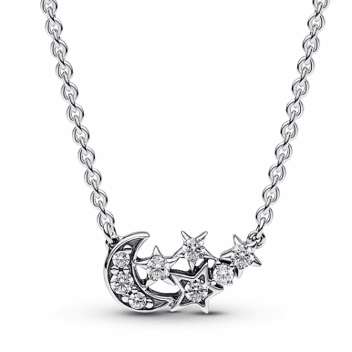 PANDORA nyaklánc Hold és csillagok nyaklánc 392991C01-45