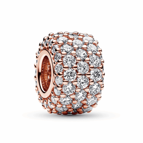 PANDORA aranyozott Radiant pavé gyöngy