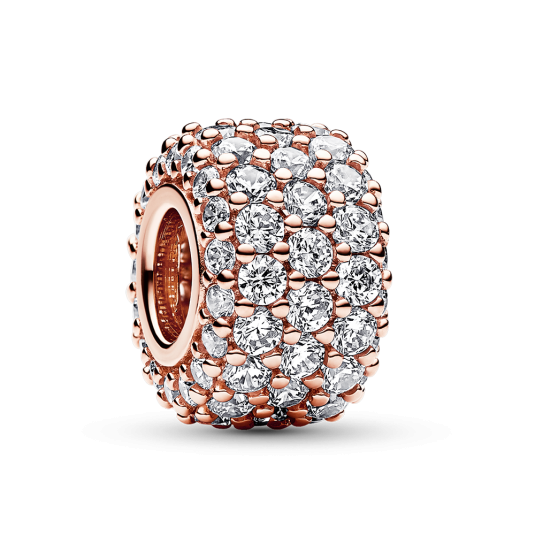 PANDORA aranyozott Radiant pavé gyöngy