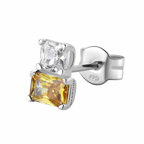 BROSWAY fél pár fülbevaló Fancy Energy yellow fülbevaló BWFEY07