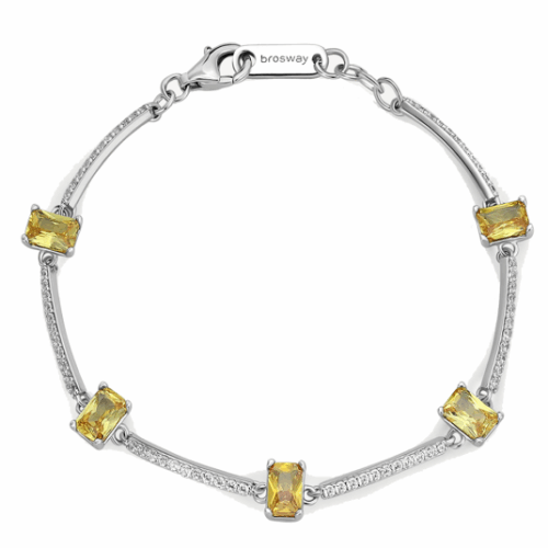 BROSWAY karkötő  Fancy Energy yellow karkötő BWFEY05