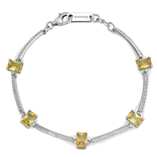 BROSWAY karkötő  Fancy Energy yellow karkötő BWFEY05
