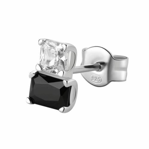 BROSWAY fél pár fülbevalóFancy Mystery black fülbevaló BWFMB07