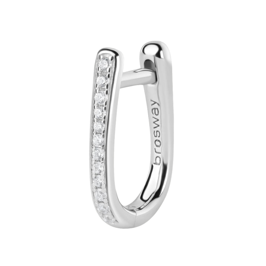 BROSWAY fél pár fülbevaló Fancy Infinite white fülbevaló BWFIW10