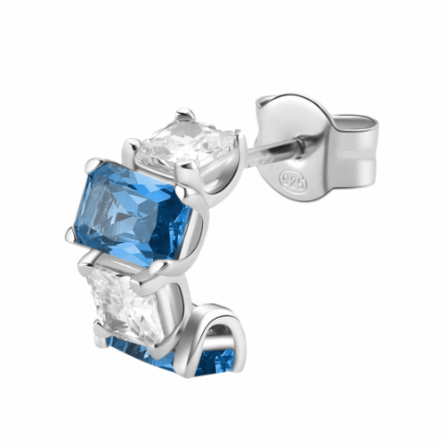 BROSWAY fél pár fülbevaló Fancy Freedom blue fülbevaló BWFFB08