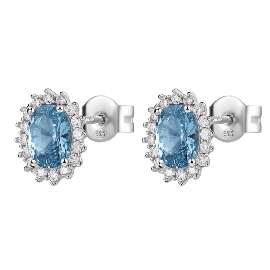 BROSWAY fülbevaló Fancy Light blue fülbevaló BWFCL17