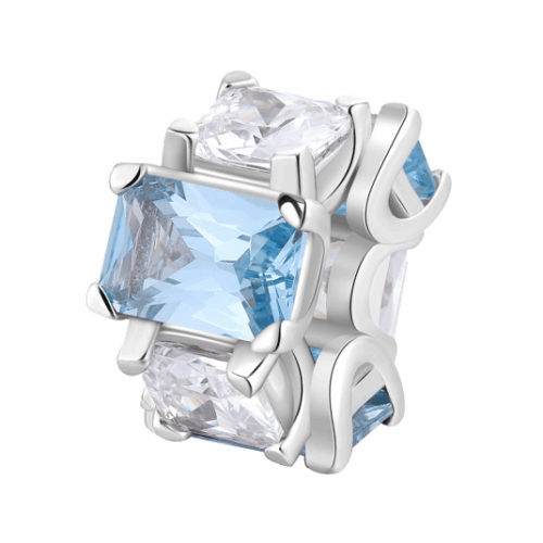 BROSWAY medál Fancy Light blue medál BWFCL02