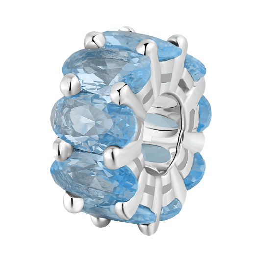 BROSWAY medál Fancy Light blue medál BWFCL01