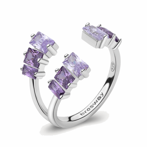 BROSWAY gyűrű  Fancy Magic purple gyűrű BWFMP17