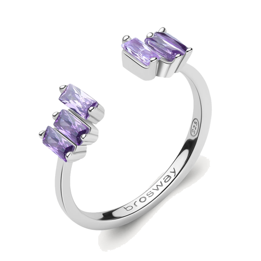 BROSWAY gyűrű Fancy Magic purple gyűrű BWFMP15