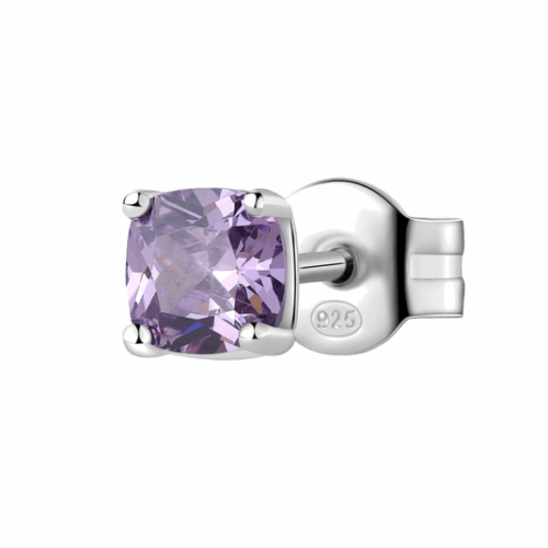 BROSWAY fél pár fülbevaló Fancy Magic purple fülbevaló BWFMP07