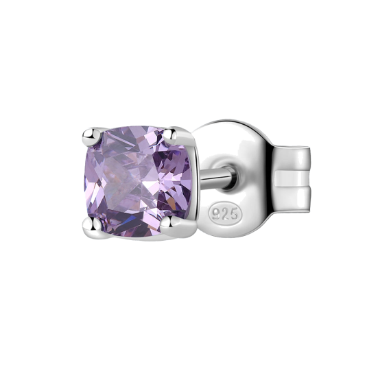 BROSWAY fél pár fülbevaló Fancy Magic purple fülbevaló BWFMP07