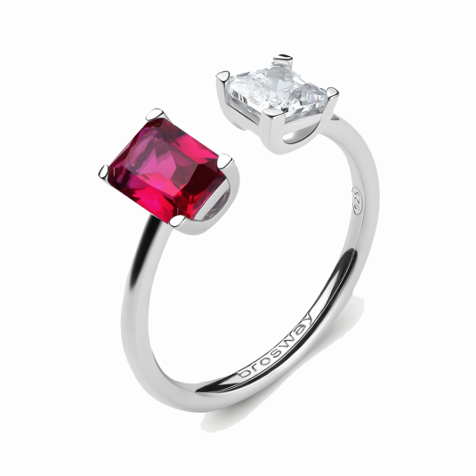 BROSWAY gyűrű Fancy Passion ruby gyűrű BWFPR10