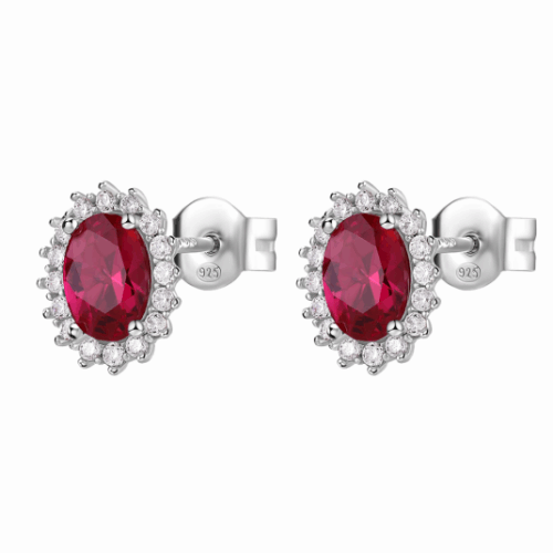 BROSWAY fülbevaló  Fancy Passion ruby fülbevaló BWFPR15