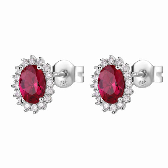 BROSWAY fülbevaló  Fancy Passion ruby fülbevaló BWFPR15