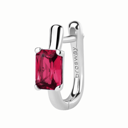 BROSWAY fél pár fülbevaló  Fancy Passion ruby fülbevaló BWFPR08