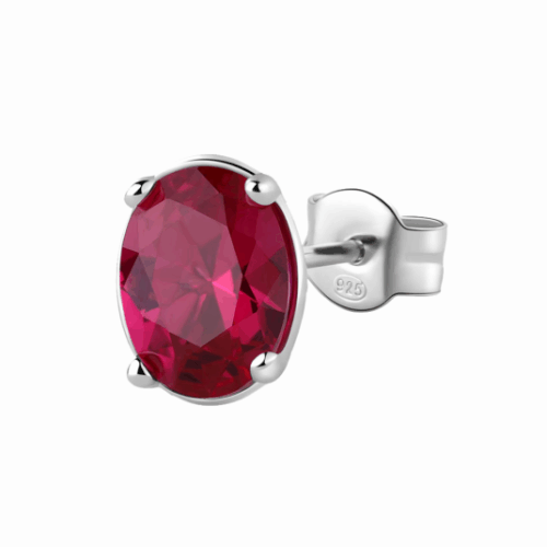 BROSWAY fél pár fülbevaló Fancy Passion ruby fülbevaló BWFPR06