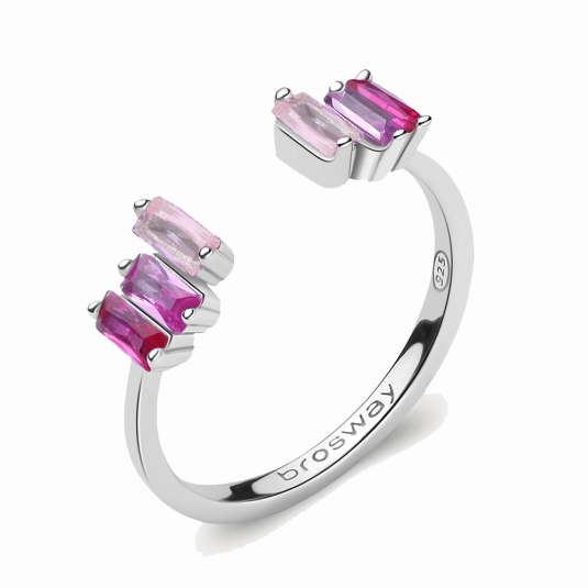 BROSWAY gyűrű Fancy Vibrant pink gyűrű BWFVP12