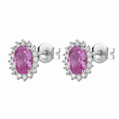 BROSWAY fülbevaló Fancy Vibrant pink fülbevaló BWFVP14