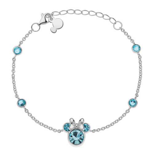 DISNEY ezüst karkötő Minnie karkötő BS00062SRQL-55.CS