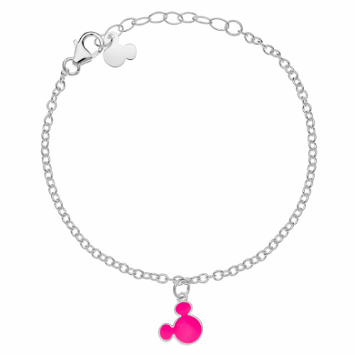 DISNEY ezüst karkötő Mickey karkötő BS00067SL-55.CS
