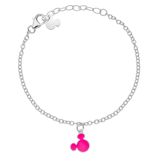 DISNEY ezüst karkötő Mickey karkötő BS00067SL-55.CS