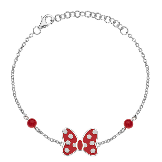DISNEY ezüst karkötő Minnie karkötő BS00037SQNL-55.CS