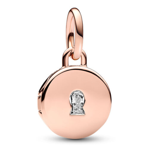 PANDORA aranyozott charm Szerelem medálja
