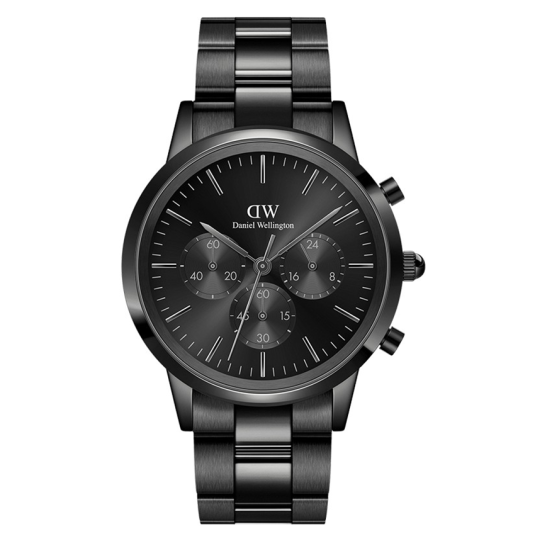 DANIEL WELLINGTON Ikonikus Chronograph férfi karóra karóra DW00100642