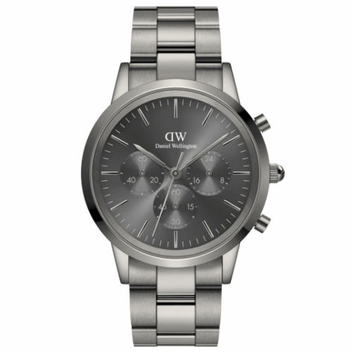 DANIEL WELLINGTON Ikonikus Chronograph férfi karóra karóra DW00100643