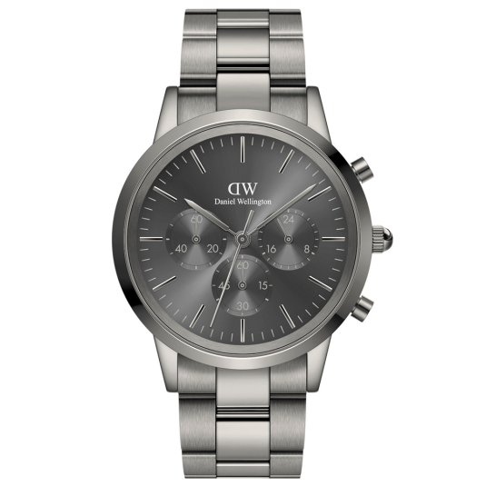 DANIEL WELLINGTON Ikonikus Chronograph férfi karóra karóra DW00100643